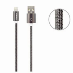 CAVO DI RICARICA PER IPHONE IPAD 5VOLT-2000MA 1MT ALTA VELOCITÀ USB MAXTECH F-IP013