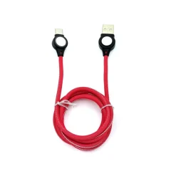 CAVO DI RICARICA RAPIDA PER ANDROID ATTACCO TYPE-C A USB 2.0 CON LUCE 1MT Q-T51B