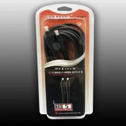 CAVO FIBRA OTTICA 5 MT 3D SOUND DIGITAL SURROUND AUDIO DIGITALE FO-D004 MAXTECH
