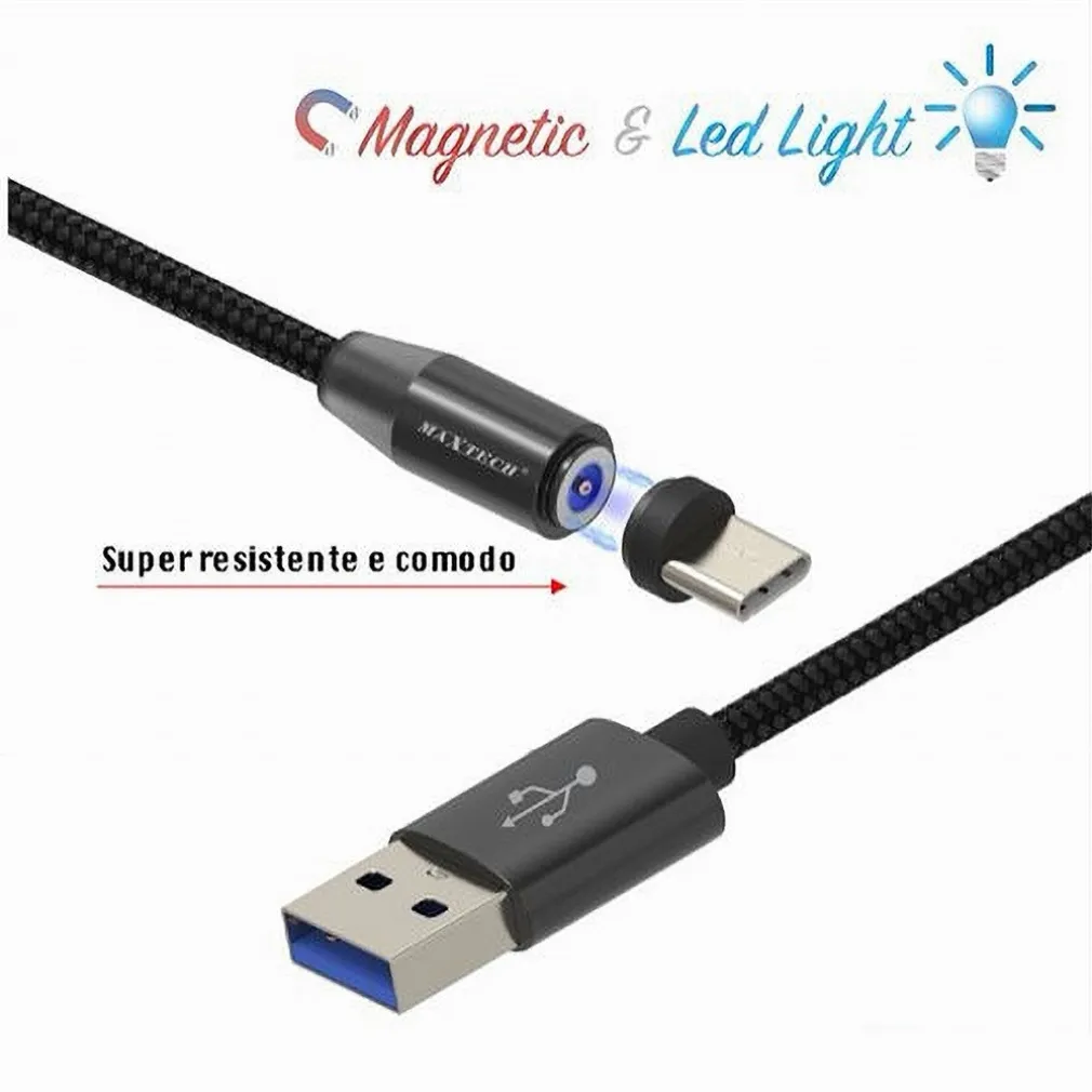 CAVO MAGNETICO RICARICA DATI PER HUAWEI 1MT CONNETTORE TYPE-C MAXTECH F-TC012