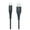 CAVO MICRO USB A USB-A PREMIUM TRASFERIMENTO DATI RICARICA 1MT SMARTPHONE F-S034
