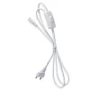 CAVO NEON JACK 3 PIN CON SPINA INTERRUTTORE CAVETTO SOTTOPENSILE LED 150CM S-T5