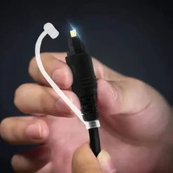 CAVO OTG OTTICO TOSLINK SEGNALE AUDIO DIGITALE 3 METRI PER TV BARRA AUDIO FO-D30