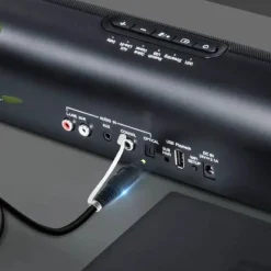 CAVO OTG OTTICO TOSLINK SEGNALE AUDIO DIGITALE 3 METRI PER TV BARRA AUDIO FO-D30