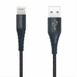 CAVO PER TRASMISSIONE DATI RICARICA USB/LIGHTNING 5A 1.5 MT SUPER CARICA F-IP035