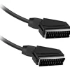 CAVO PROLUNGA PRESA SCART DA 1,5 METRI PER VIDEO AUDIO ADATTATORE TV 21 POLI PIN