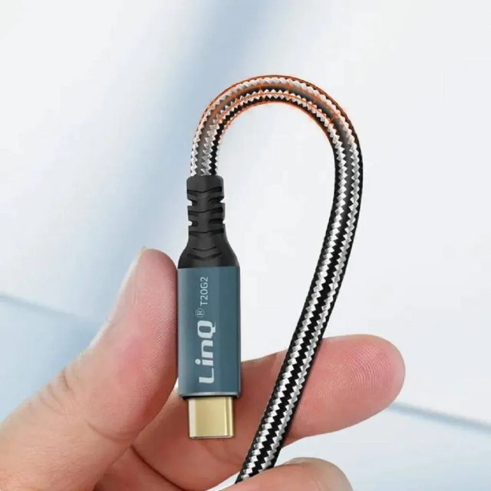 CAVO PROLUNGA TYPE-C MASCHIO-FEMMINA 2MT RICARICA 100W RISOLUZIONE 8K 20GBPS T20G2