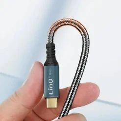 CAVO PROLUNGA USB-C MASCHIO FEMMINA TYPE-C 8K RICARICA PD100W 1,2MT 20GBPS T20G1