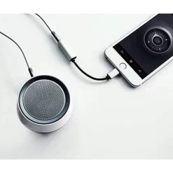 CAVO RICARICA ADATTATORE AUDIO 2 IN 1 LIGHTNING CUFFIE JACK 3,5MM IPHONE IP-7789