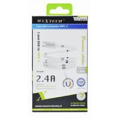 CAVO USB - TYPE C RICARICA DATI CAVETTO 1 METRO 2400MA PER SMARTPHONE F-TC015