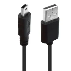 CAVO USB A MINI USB/V3 1.5MT 2.5A CAVETTO PER TRASFERIMENTO DATI RICARICA F-V002