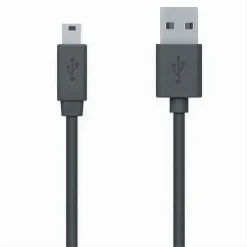 CAVO USB A MINI USB/V3 1.5MT 2.5A CAVETTO PER TRASFERIMENTO DATI RICARICA F-V002