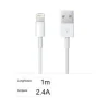 CAVO USB DATI E RICARICA PER IPHONE IPOD IPAD LIGHTNING A USB 1MT MAXTECH F-IP019
