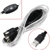 CAVO USB INTERFACCIA MIDI ADATTATORE IN OUT PC AUDIO TASTIERA/EXPANDER