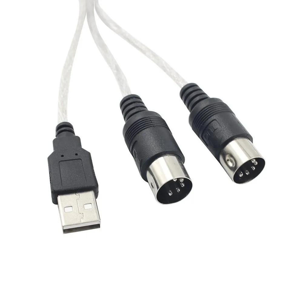 CAVO USB INTERFACCIA MIDI ADATTATORE IN OUT PC AUDIO TASTIERA/EXPANDER