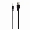 CAVO USB RICARICA PER DISPOSITIVI CELLULARI ENTRATA JACK 3,5MM 1MT MAXTECH USB2.0-DC