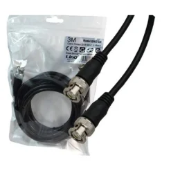 CAVO VIDEO DVR BNC PER TELECAMERA PLUG AND PLAY LUNGHEZZA 3 METRI BNC-3M