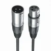 CAVO XLR 3 PIN XLR MASCHIO FEMMINA AUDIO PROLUNGA MICROFONO DA 1.8 METRI XLR-01