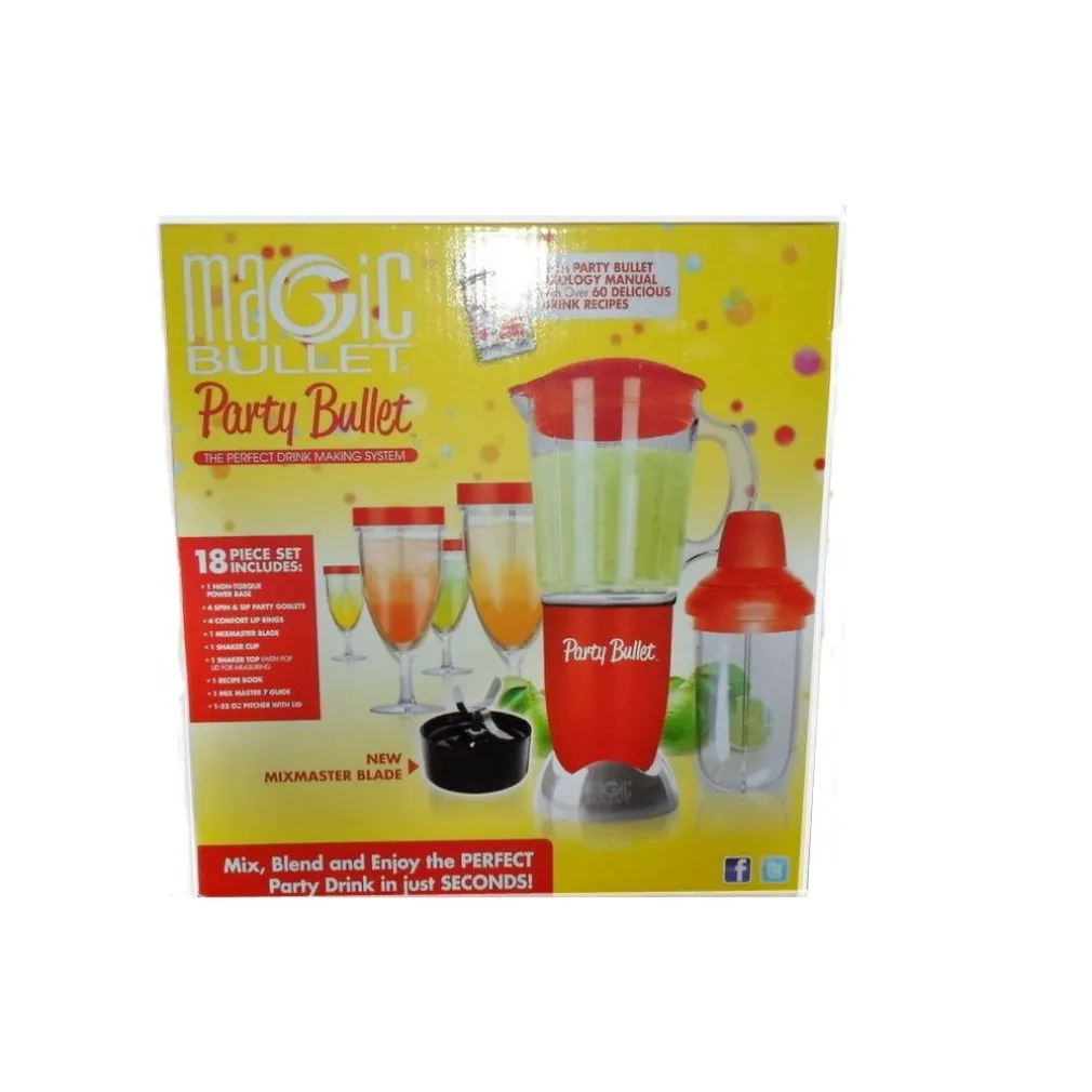 CENTRIFUGA ELETTRICA MAGIC PREPARA COCKTAIL PARTY BULLET MAGIC SHACKER TRITA