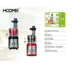 CENTRIFUGA ESTRATTORE DI SUCCO FRUTTA VERDURA 300 WATT HOOMEI HM-6930 CUCINA