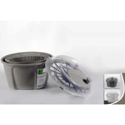 CENTRIFUGA PER VERDURA ASCIUGA INSALATA 28X18 CM 4,4 LT COLORI ASSORTITI 681455