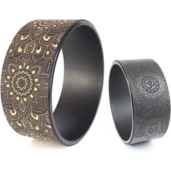 CERCHIO PER YOGA ANELLO TRAZIONI FITNESS PILATES RUOTA ADDESTRAMENTO POSTERIORE