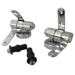 CERNIERE PER WC SUPPORTI COPRIWATER UNIVERSALI CON CHIUSURA SOFT AMMORTIZZATA 79573