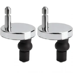 CERNIERE PER WC SUPPORTI COPRIWATER UNIVERSALI CON CHIUSURA SOFT AMMORTIZZATA 79573