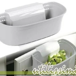 CESTINO MULTIUSO LAVELLO CUCINA DA AGGANCIARE CAPACITA' 2,2 LITRI RIFIUTI