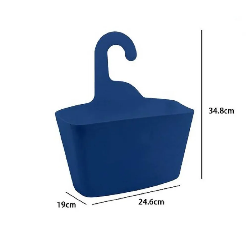 CESTINO PORTA OGGETTI APPENDERE ORGANIZER RETTANGOLARE IMPERMEABILE BLU 69950