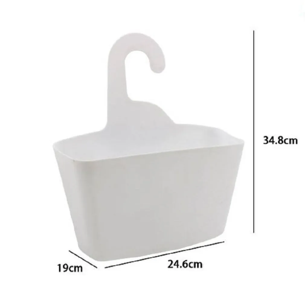 CESTINO PORTA OGGETTI APPENDERE ORGANIZER RETTANGOLARE IMPERMEABILE BIANCO 69785