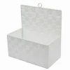 CESTINO PORTA OGGETTI CESTO IN TESSUTO BIANCO ORGANIZER MULTIUSO PER CASA 79091