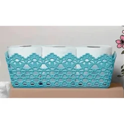 CESTINO PORTA TUTTO OGGETTI PLASTICA RETTANGOLARE 29.8X19.8X9.6CM MULTIUSO 79472