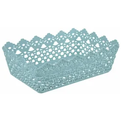 CESTINO PORTA TUTTO OGGETTI PLASTICA RETTANGOLARE 29.8X19.8X9.6CM MULTIUSO 79472