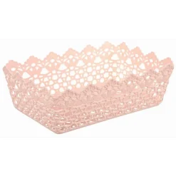 CESTINO PORTA TUTTO OGGETTI PLASTICA RETTANGOLARE 29.8X19.8X9.6CM MULTIUSO 79472