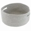 CESTINO PORTAOGGETTI CESTO CON MANICI IN TESSUTO INTRECCIATO TONDO 29X13CM 10639