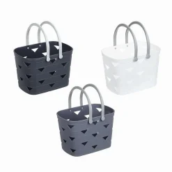 CESTO CESTINO PORTATUTTO OGGETTI CON MANICI 26.5X18X17CM MULTIUSO ASSORTITI 10722