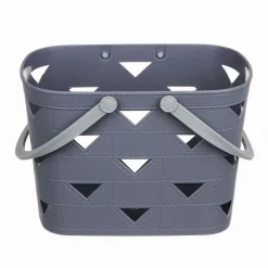 CESTO CESTINO PORTATUTTO OGGETTI CON MANICI 26.5X18X17CM MULTIUSO ASSORTITI 10722