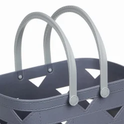 CESTO CESTINO PORTATUTTO OGGETTI CON MANICI 26.5X18X17CM MULTIUSO ASSORTITI 10722