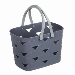 CESTO CESTINO PORTATUTTO OGGETTI CON MANICI 26.5X18X17CM MULTIUSO ASSORTITI 10722