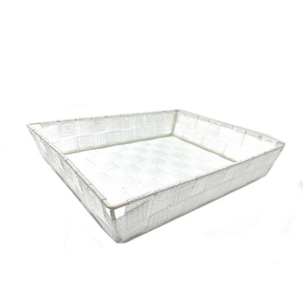 CESTO CONTENITORI CESTINO PORTAOGGETTI MAKE UP COSMETICI ORGANIZER DA BAGNO