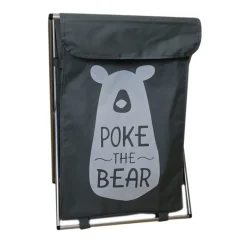 CESTO PORTA BIANCHERIA IN TESSUTO BAGNO LAVANDERIA PORTA PIEGHEVOLE 65 X 39 X 31 CM