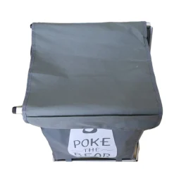 CESTO PORTA BIANCHERIA IN TESSUTO BAGNO LAVANDERIA PORTA PIEGHEVOLE 65 X 39 X 31 CM