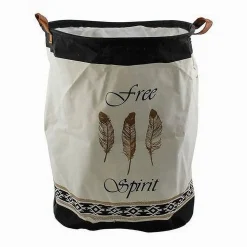 CESTO PORTA BIANCHERIA PER VESTITI SPORCHI PIEGHEVOLE FREE SPIRIT 40X50CM 10475