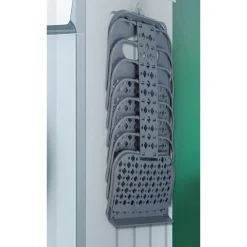 CESTO PORTABIANCHERIA PIEGHEVOLE A PARETE SALVASPAZIO CON MANICO CAMERA SOGGIORNO BAGNO