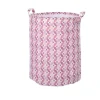 CESTO SACCO PORTA BIANCHERIA PORTABIANCHERIA IN TESSUTO SALVASPAZIO ROSA 79211