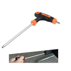 CHIAVE A BRUGOLA T TRAPEZOIDALE PUNTA TONDA 5X150MM IMPUGNATURA ERGONOMICA 91798