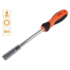 CHIAVE A BUSSOLA ESAGONALE 6 MM CACCIAVITE CR-V CON IMPUGNATURA ERGONOMICA 94863