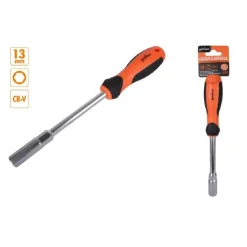 CHIAVE A BUSSOLA ESAGONALE 13MM CACCIAVITE CR-V CON IMPUGNATURA ERGONOMICA 94869