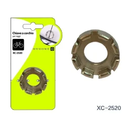 CHIAVE A CERCHIO PER RAGGI RUOTA BICICLETTE UTENSILE ATTREZZO TIRA RAGGI XC-2520